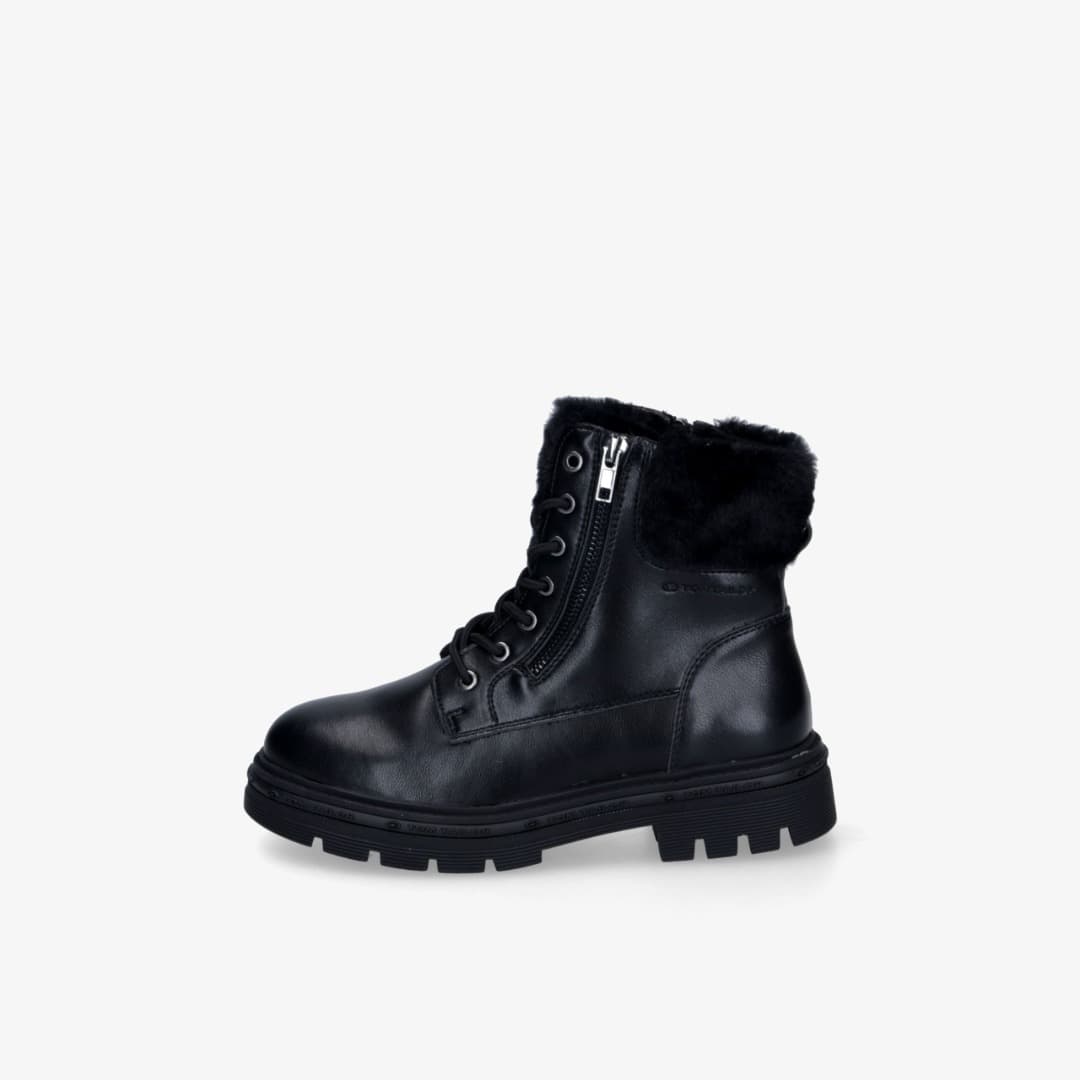 Tom Tailor Biker Boot für Damen in schwarz