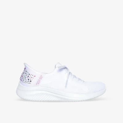 skechers-slip-in-damen-sneaker-weiß-mit-glitzersteinen-special-deal
