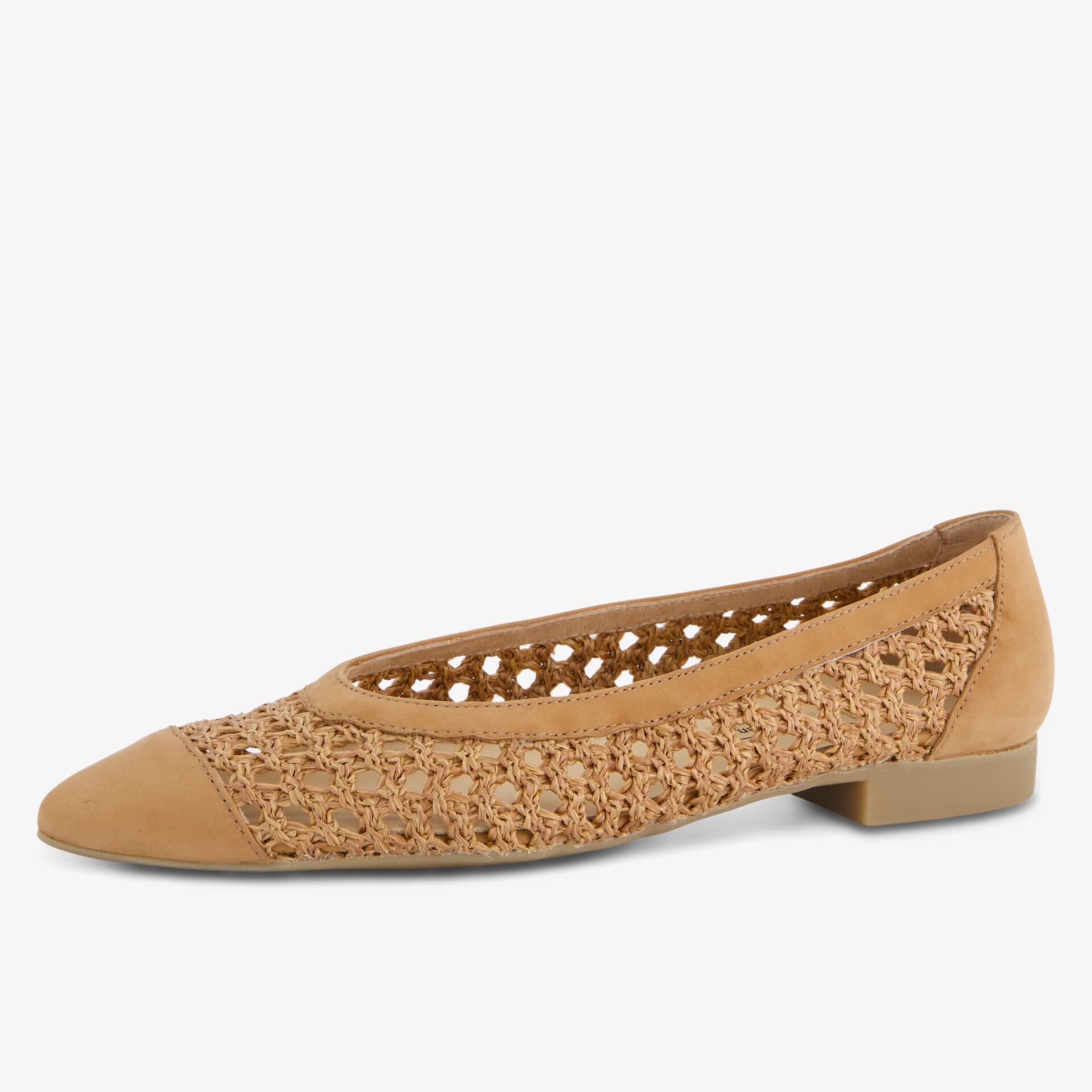 Elegante Ballerinas in modernem Design mit atmungsaktiver Struktur und flachem Absatz