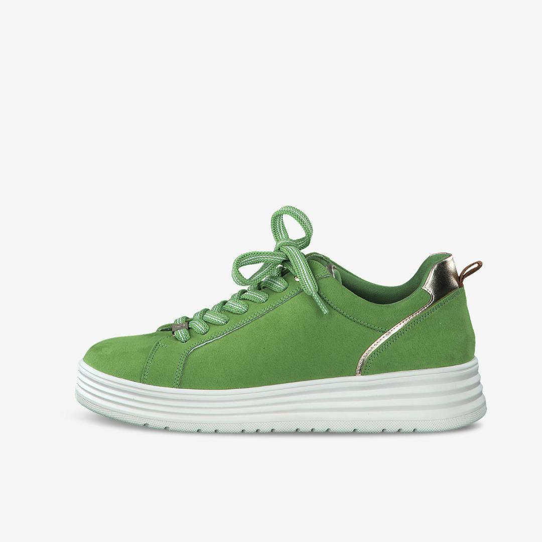 street shoes Marco Tozzi Damen Sneaker grün