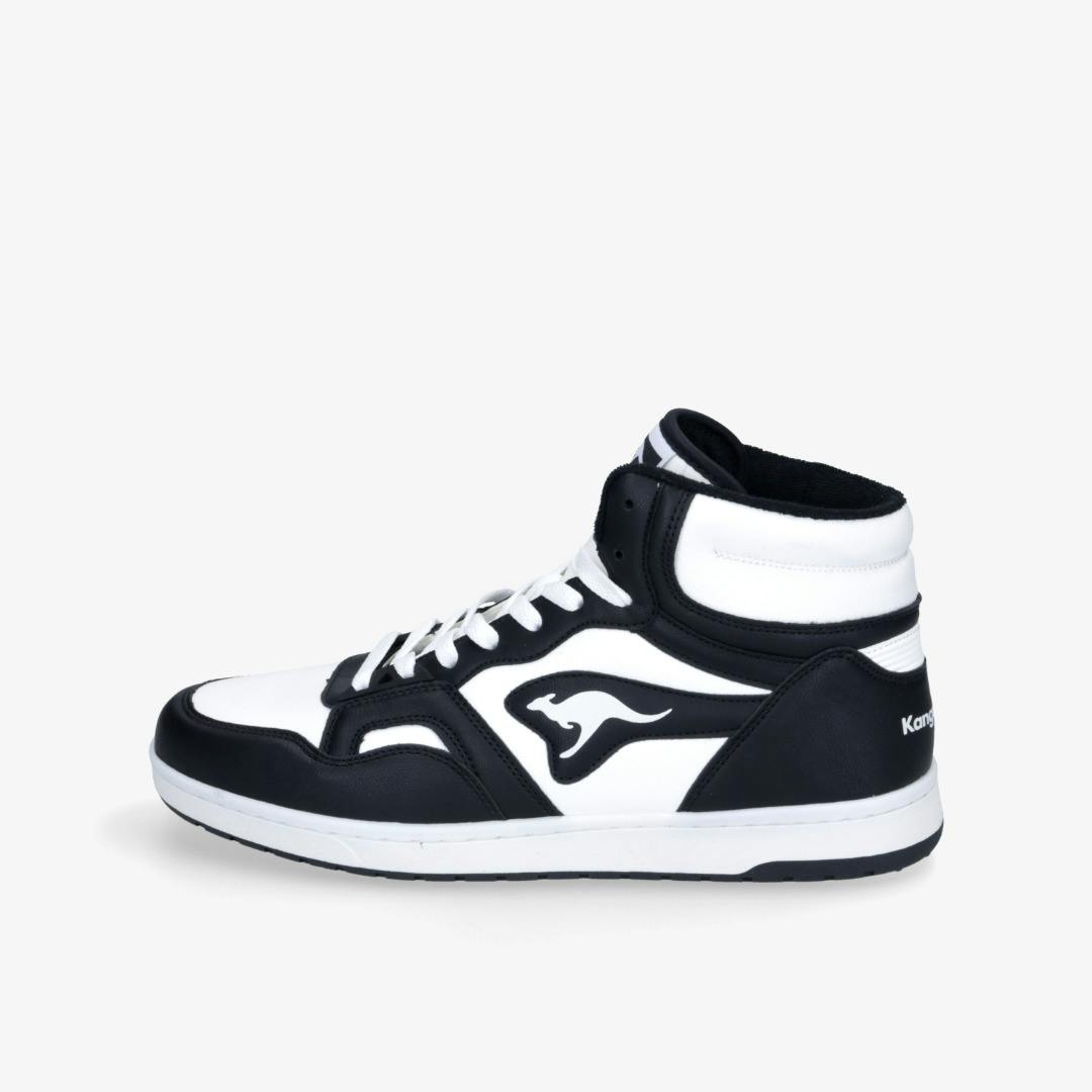 street shoes KangaROOS herren Sneaker High-Top schwarz-weiß